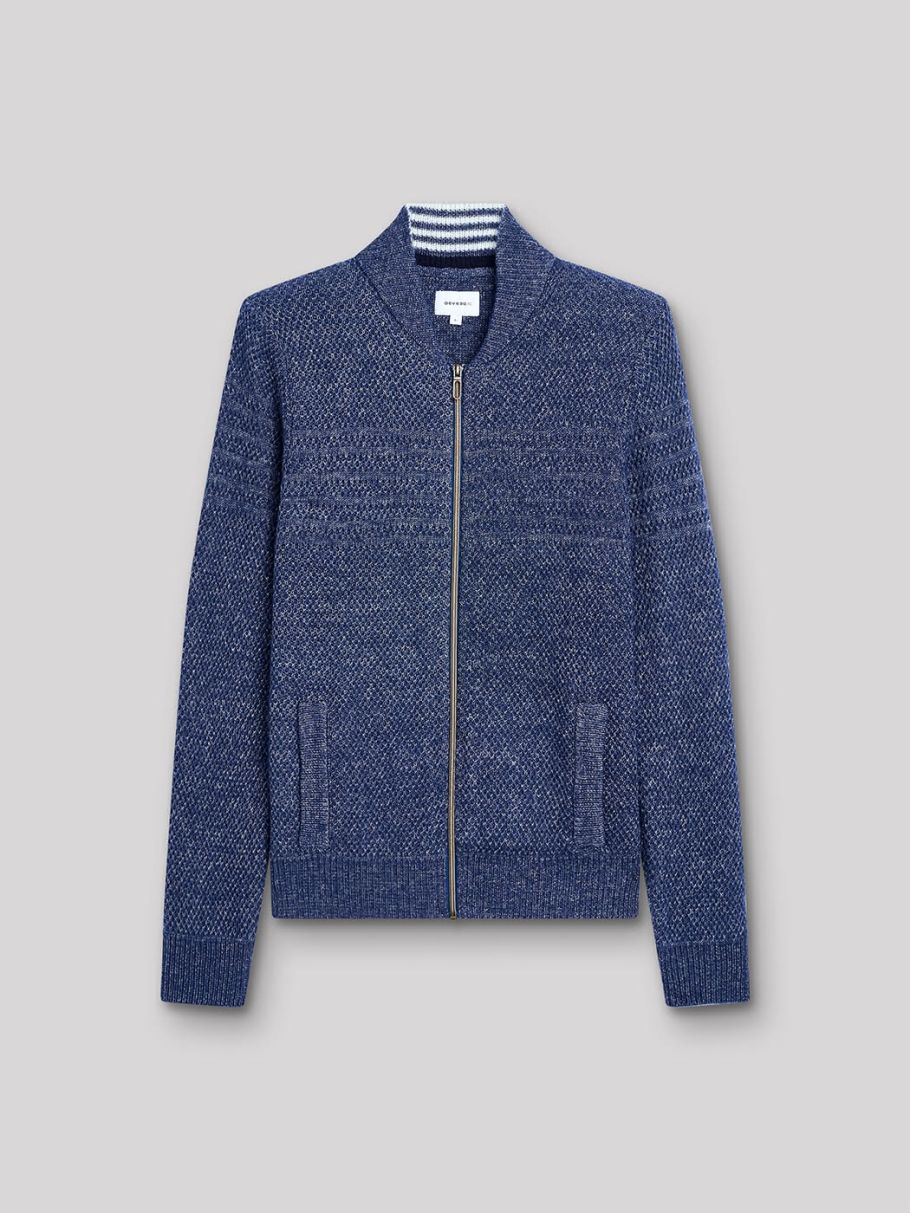 Cardigan col teddy