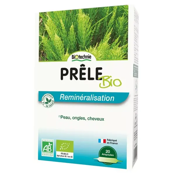 Biotechnie Horsetail Bio Remineralization 20 ampolas