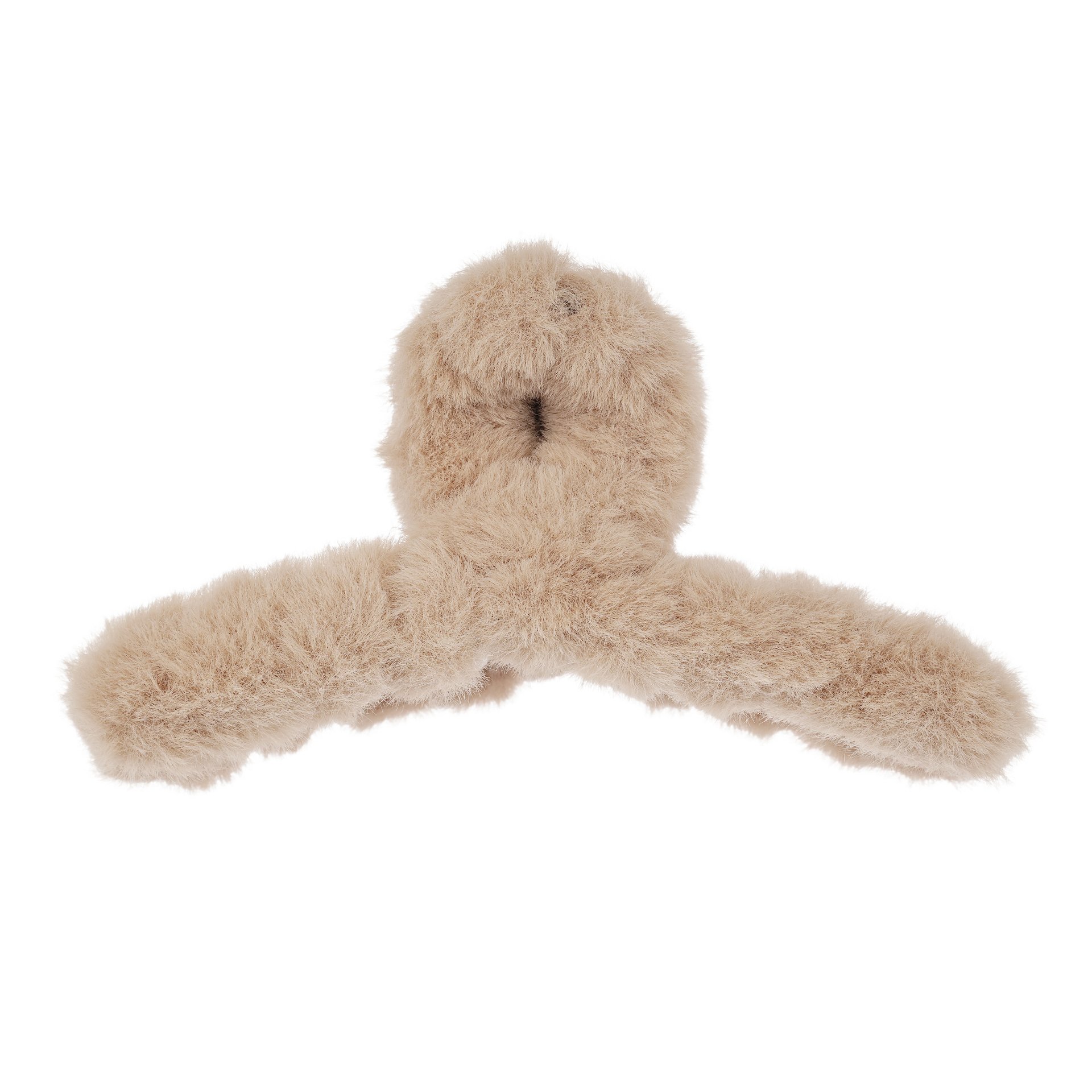 Bloom Hårklype Fluffy Beige