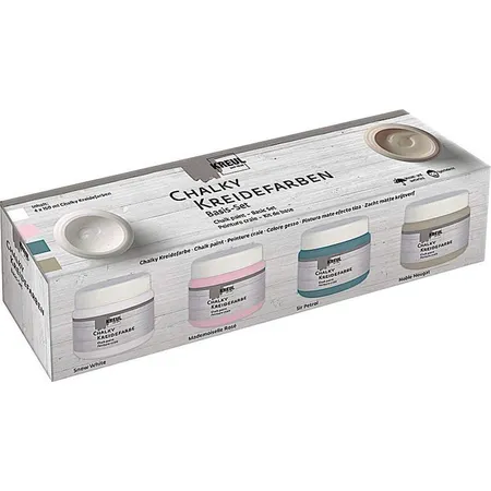 KREUL Chalky Kreidefarben Basis Set 4 x 150 ml