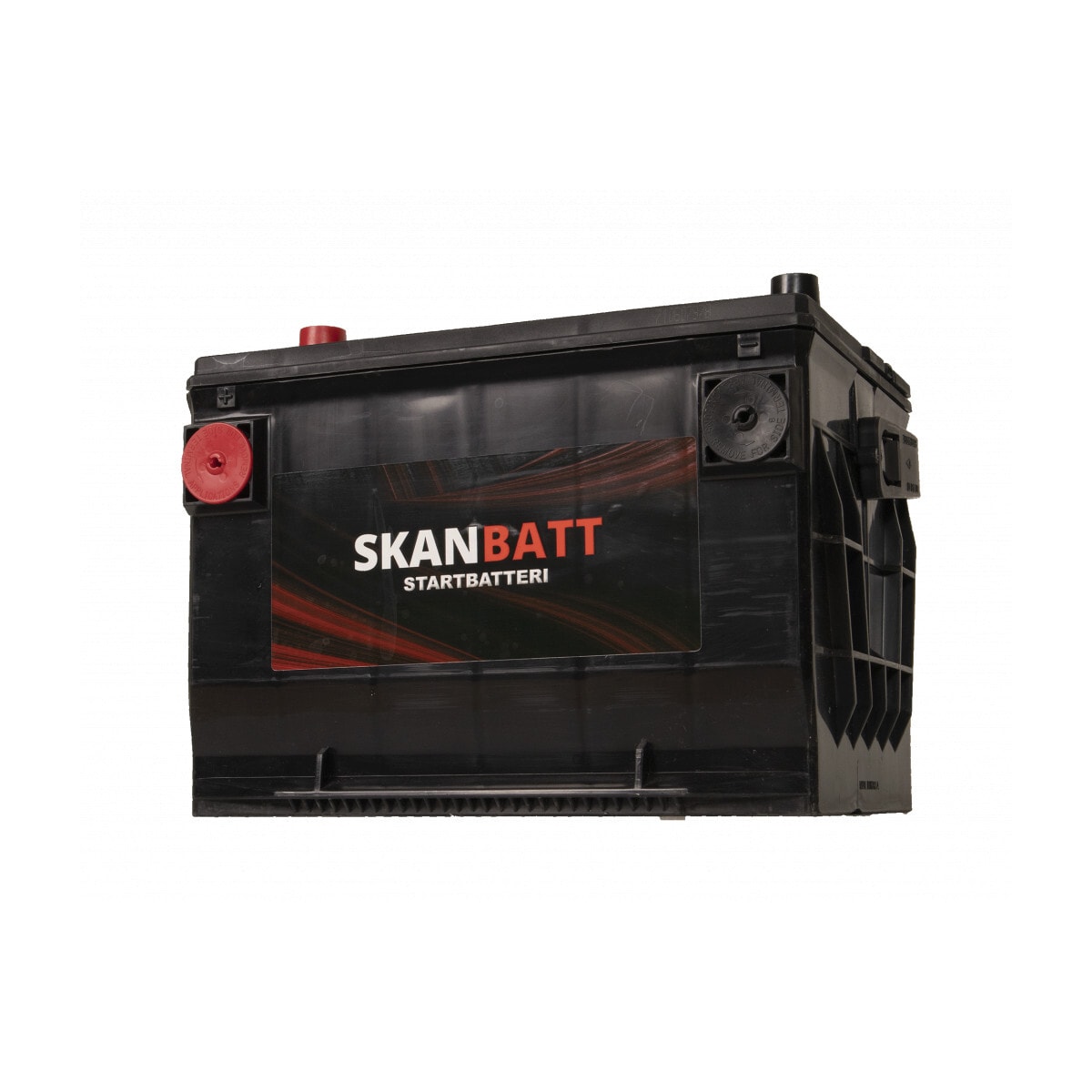 SKANBATT Startbatteri 12V 80AH 800CCA (260x179x180/207mm) +venstre
