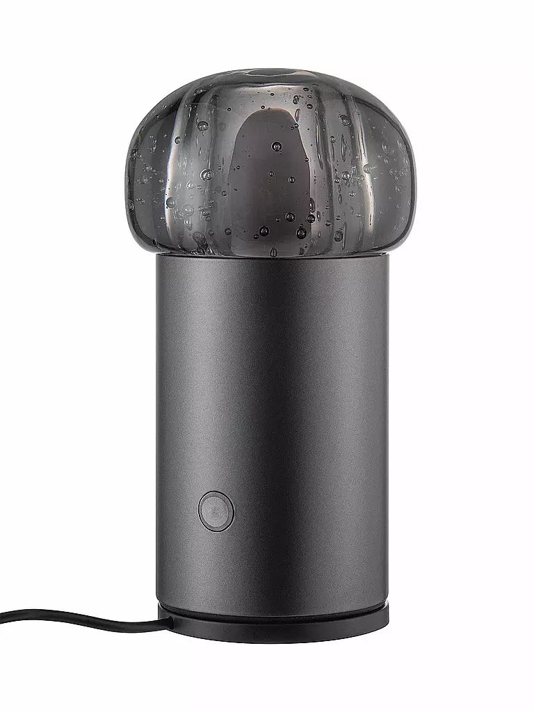 BLOMUS Mobile LED Lampe 18cm Gun Metal grau