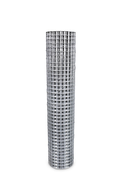 Grillage soudé Blooma maille 6 x 6 mm galva 2,5 x h.0,5 m