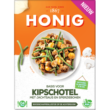 Honig Basis voor Kipschotel Jachtsaus 48g