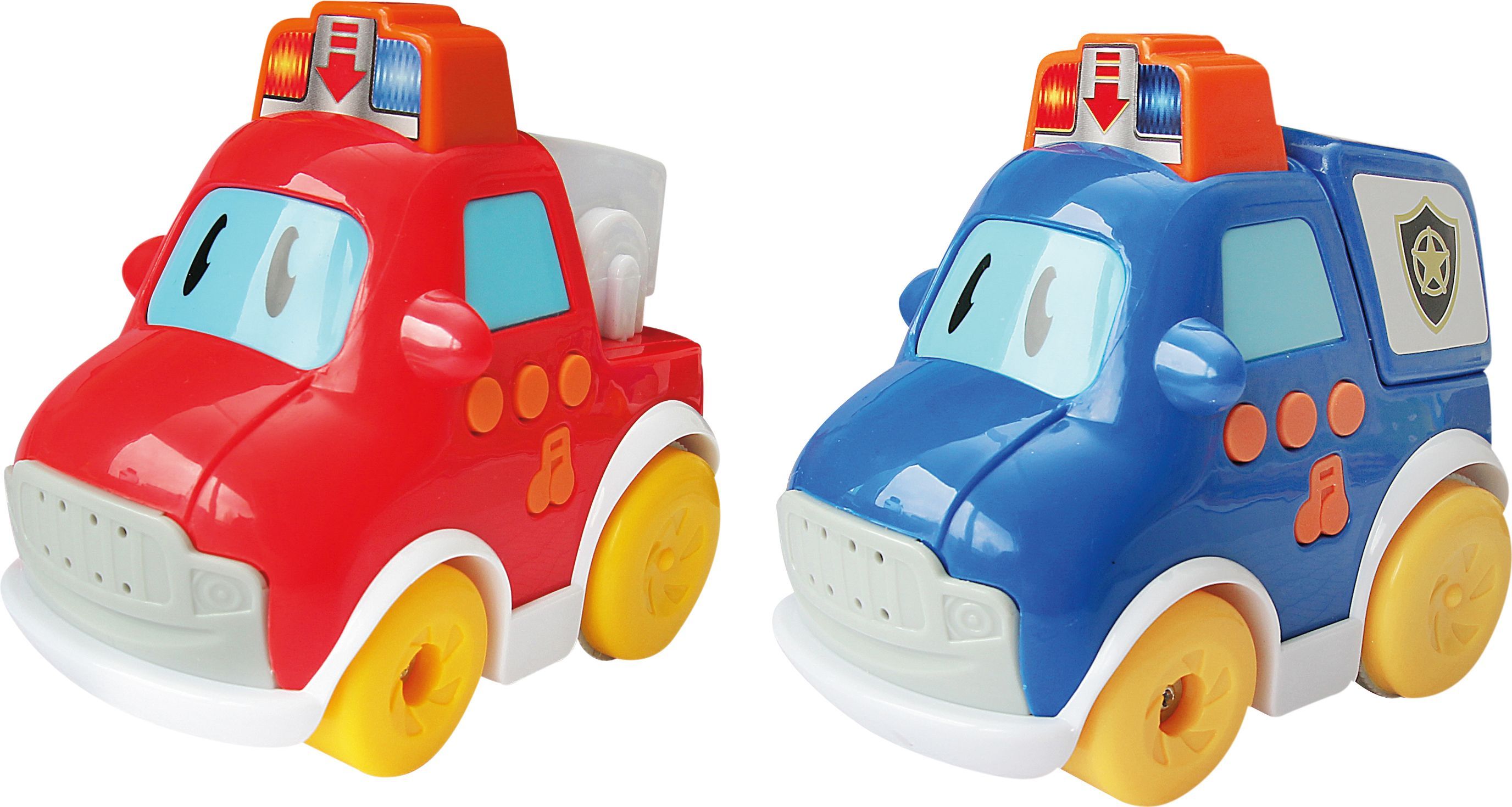 SPIELMAUS Press & Go Fahrzeug