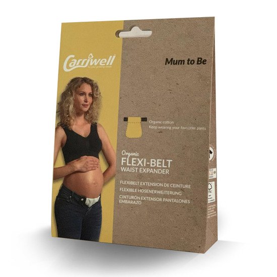 Flexi-Belt extension de ceinture coton bio   Bleu marine        de               Carriwell