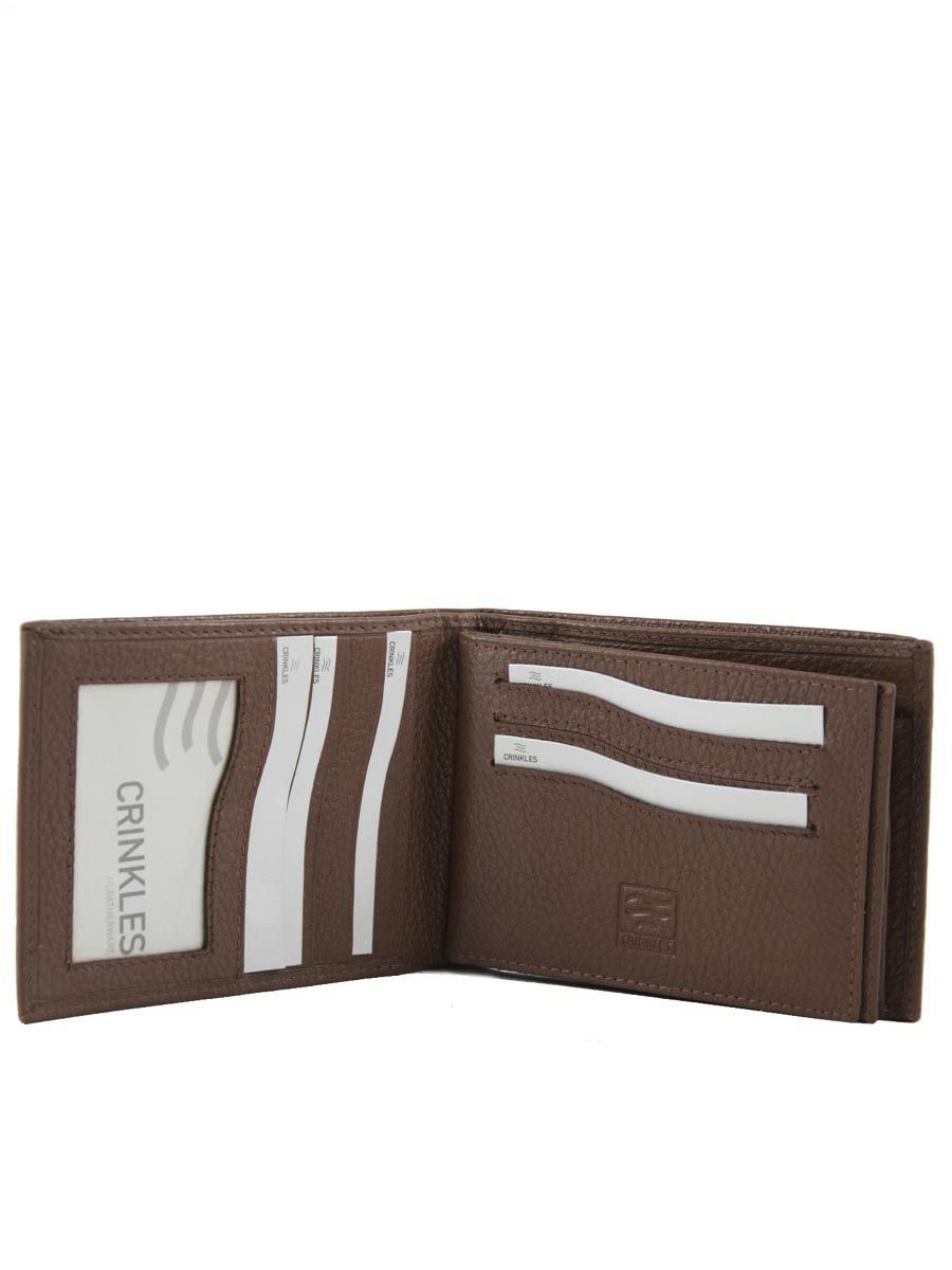 Portefeuille cuir CRINKLES