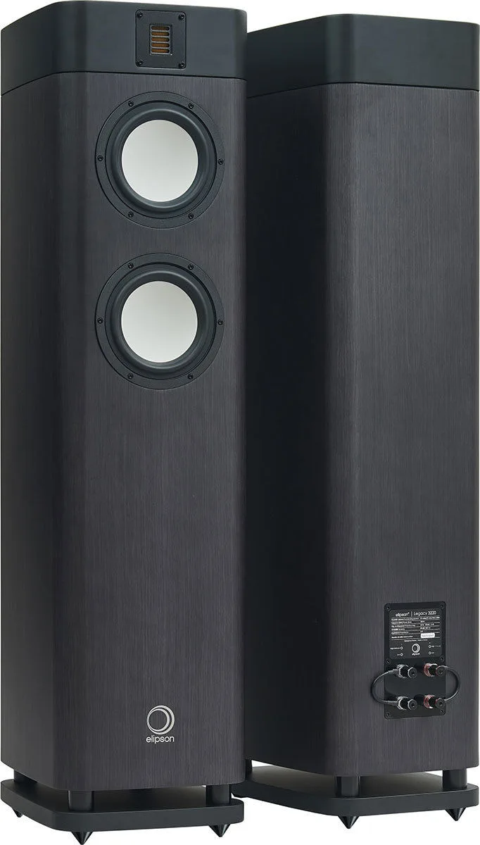Legacy 3220 Chêne anthracite (la paire) Enceintes colonne