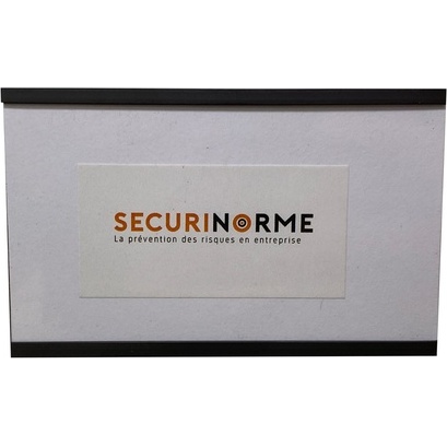 Porte-note interchangeable coulissant et magnétique - Lot de