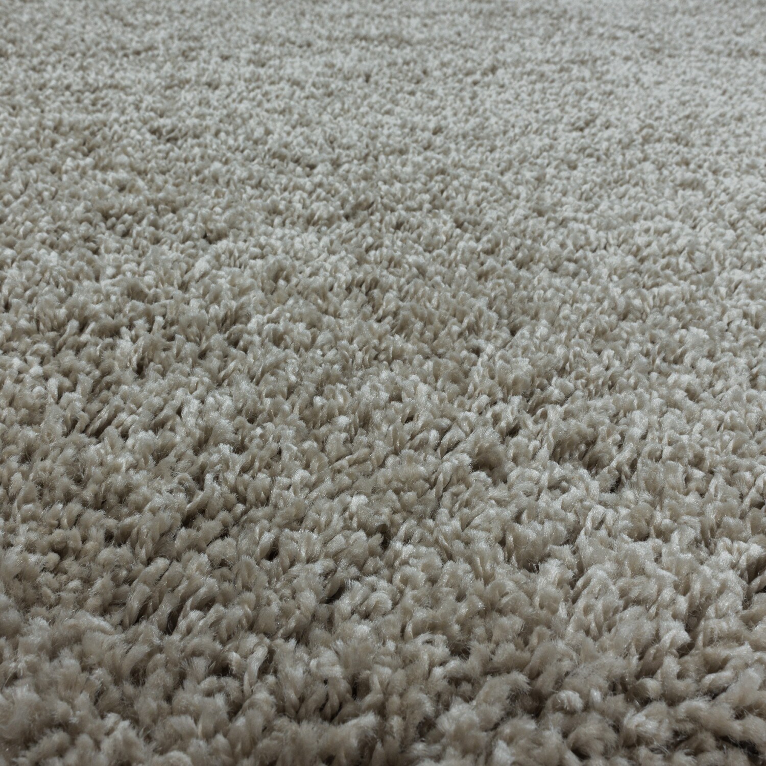 Runde Hochflor Teppich - Flauschiger Langflor Shaggy Teppich, Wohnzimmerteppich
