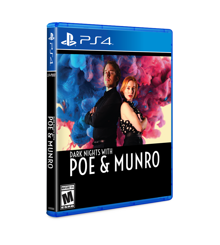 Dark Nights With Poe and Munro (Import)- PlayStation 4
