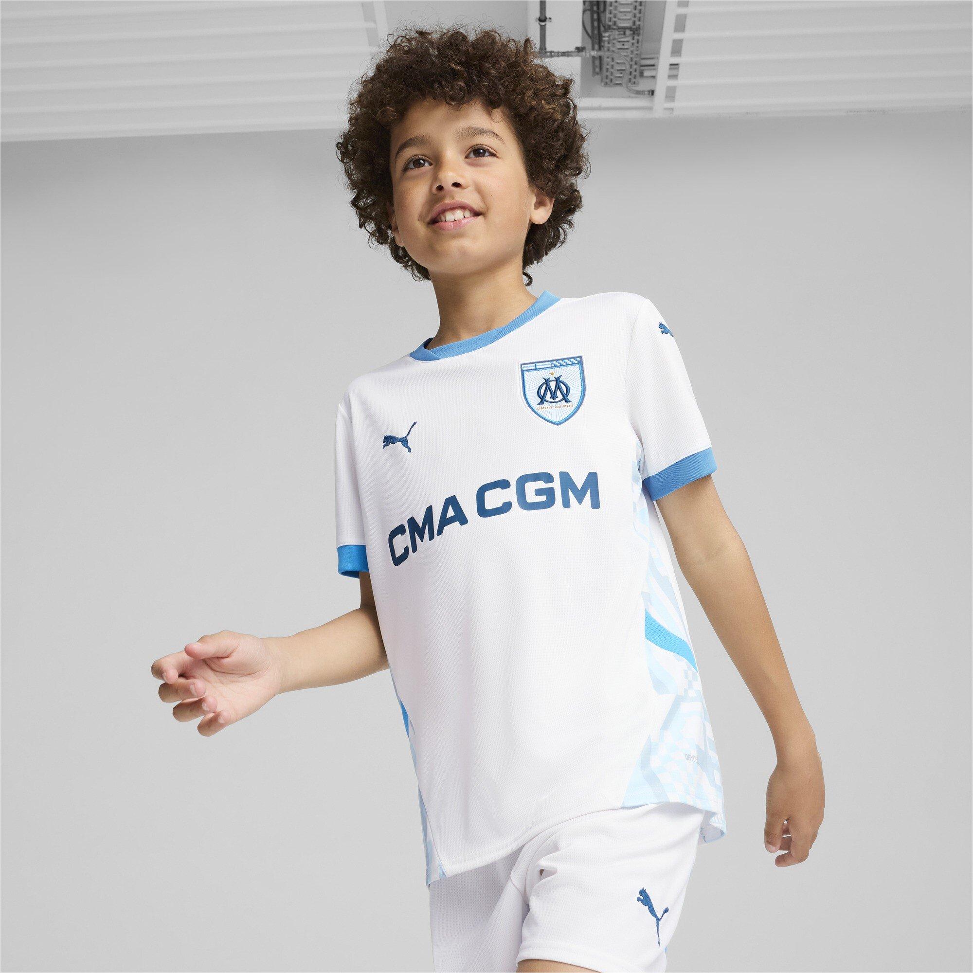 Puma Olympique De Marseille Home Shirt 2024 2025 Juniors