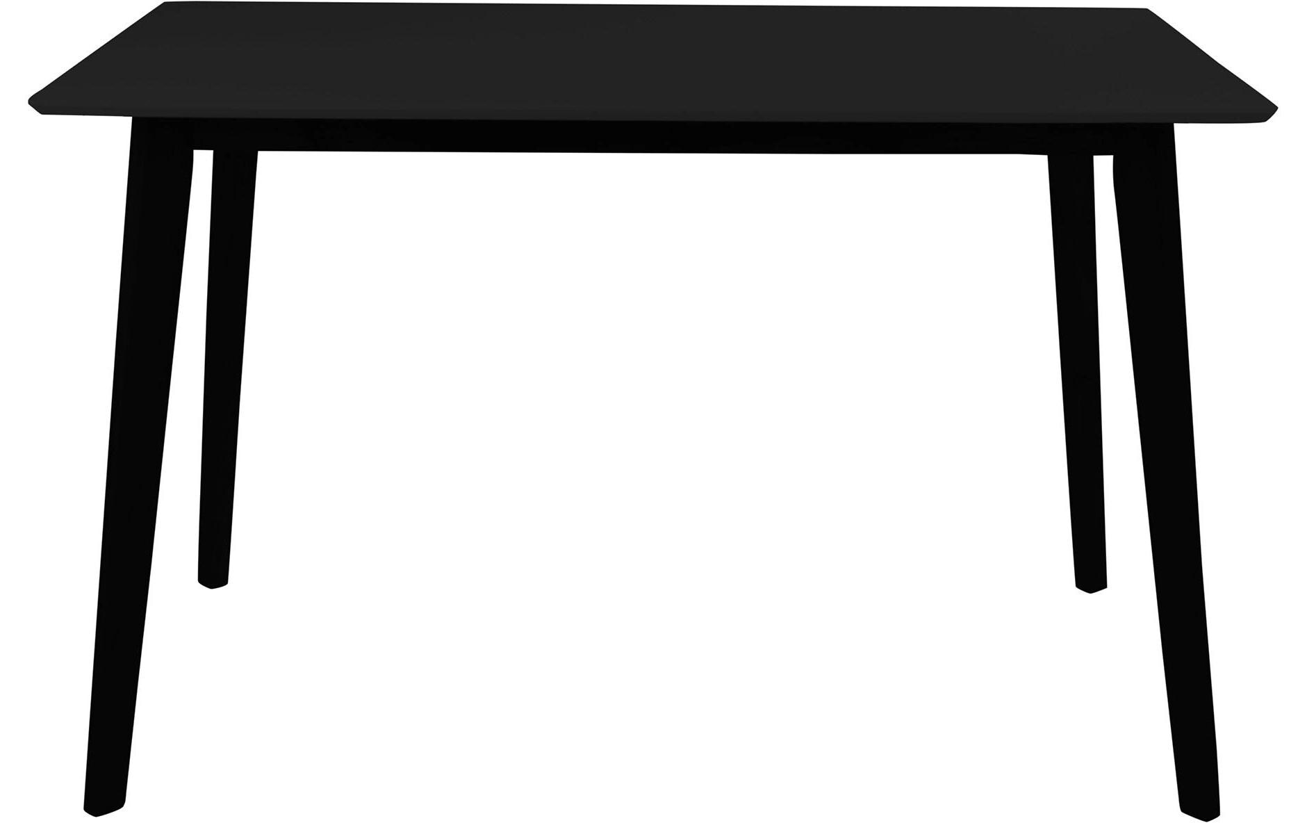 Tisch Vojens 120 x 75 cm, Schwarz<br>Esszimmertisch