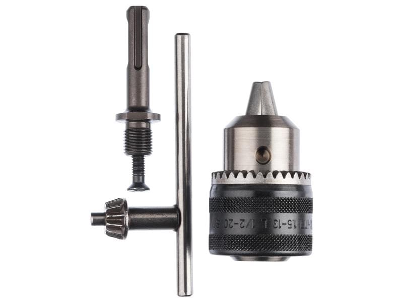 Bosch Bohrfutter 1.5–13 mm mit SDS plus-Adapter Ermöglicht die Verwendung von Bohrern mit zylindrischem Schaft in SDS plus Bohrhämmern mit Schlagstopp