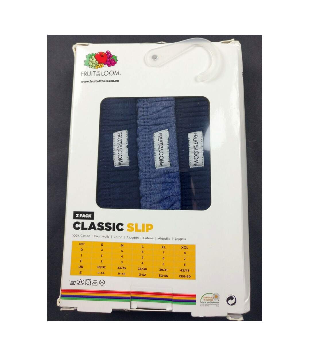 Fruit Of The Loom - Slips CLASSIC - Homme (Bleu) - UTBC3360