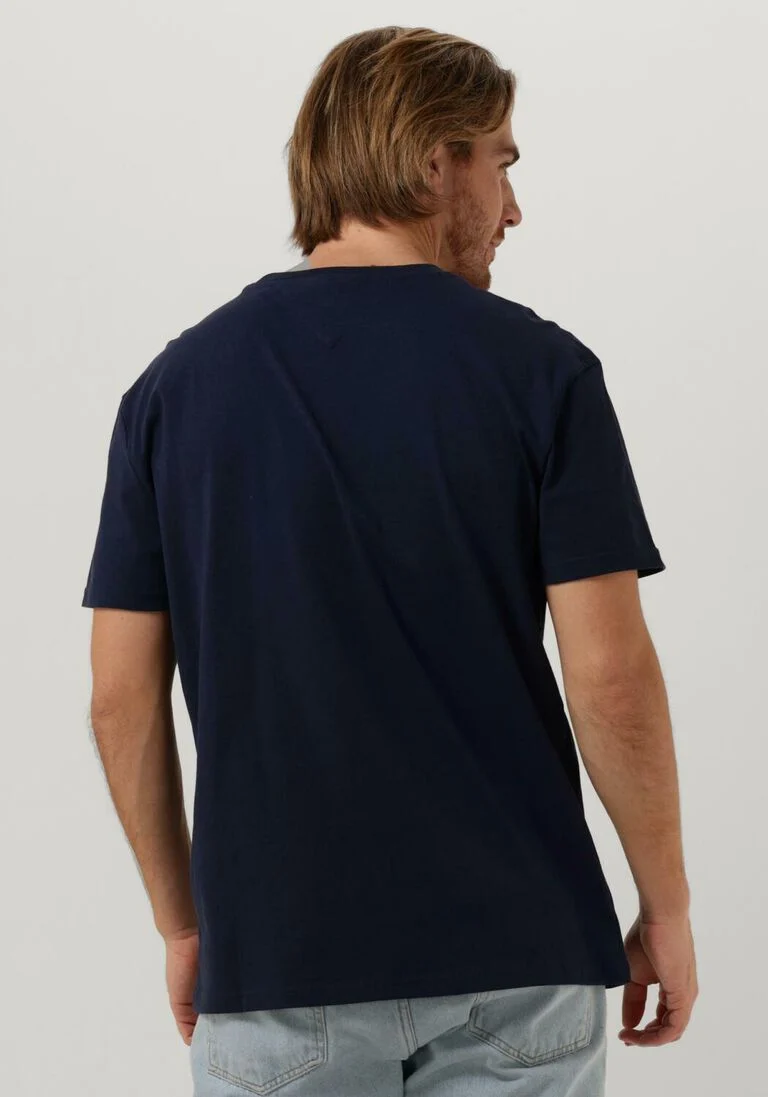 TOMMY JEANS donkerblauwe tommy jeans t-shirt tjm clsc college pop tommy tee