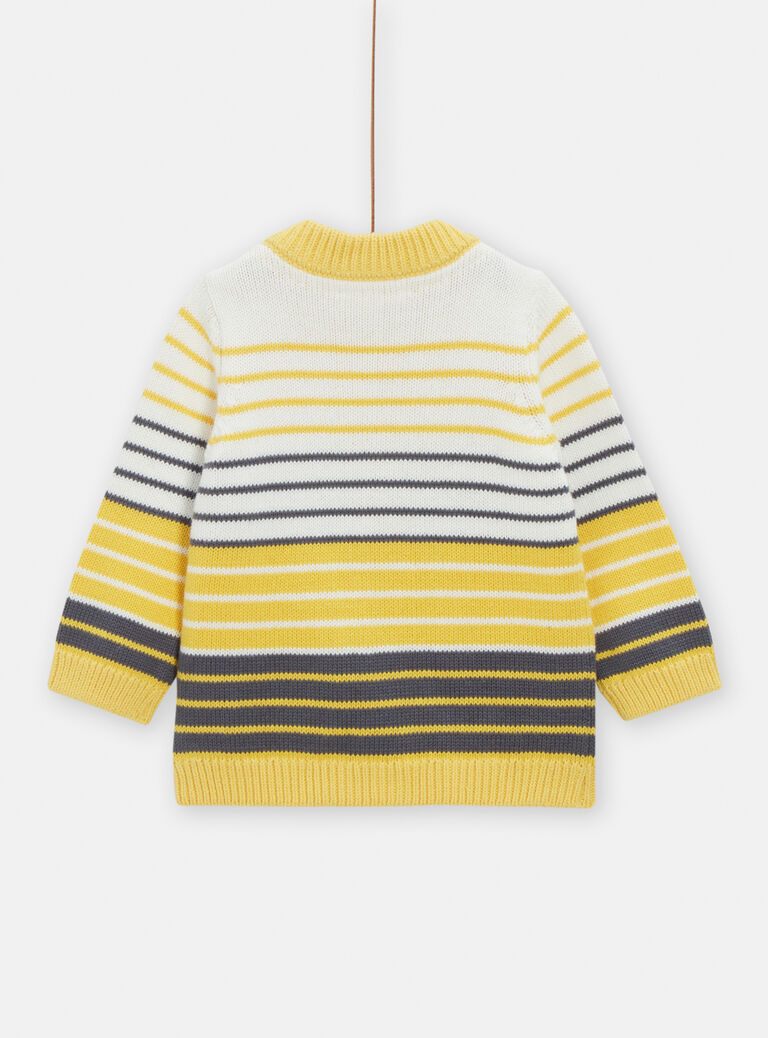 Gilet à rayures pour bébé garçon