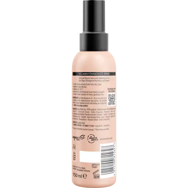 Föhnschutz-Spray Taft x Gliss Blow Dry Volume Mist