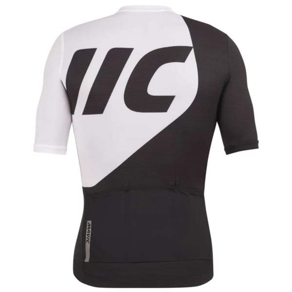 Maillot vélo MAVIC AKSIUM GRAPHIC JERSEY WHITE BLACK