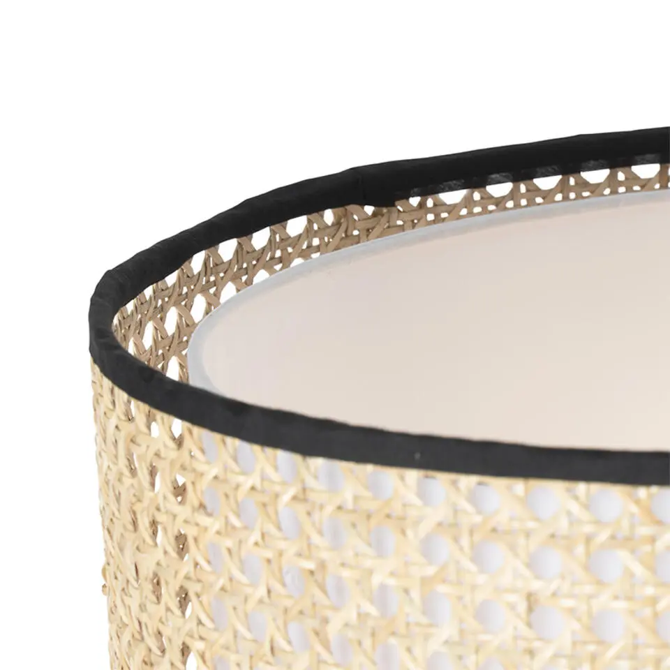 Qazqa vloerlampen kata crème e27