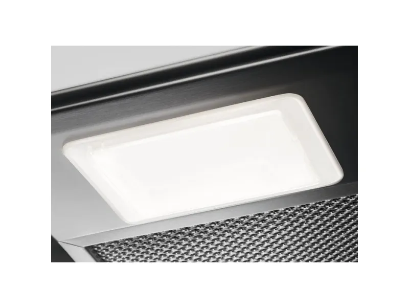 Electrolux LFC319X - Hætte - skorsten - bredde: 89.8 cm - dybde: 45 cm - udtrækning og recirkulation (-) - rustfrit stål