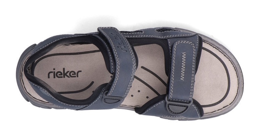 Rieker Sandale  , Sommerschuh, Klettschuh, Outdoorsandale, in Trekking-Optik