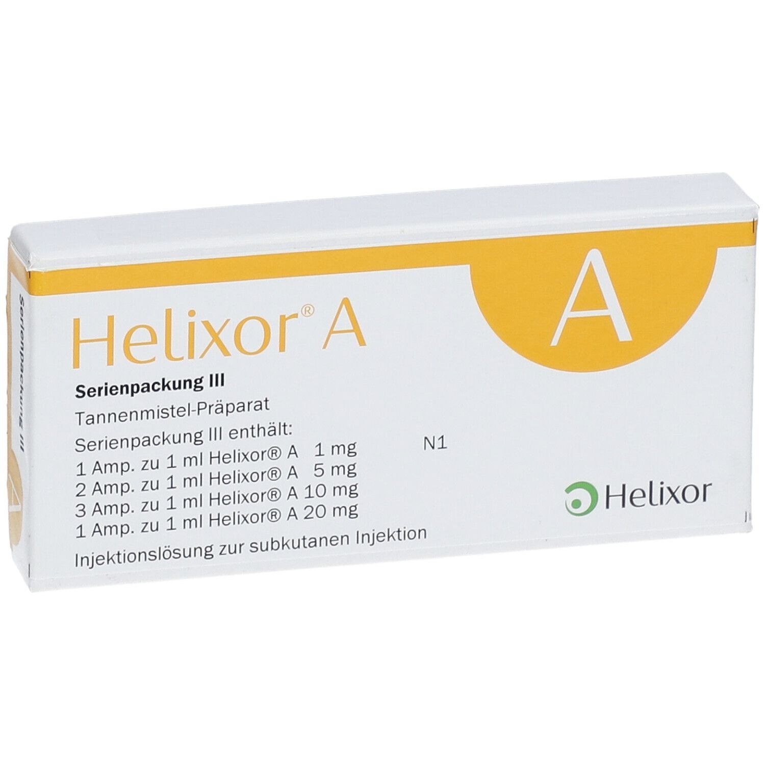 Helixor® A Serienpackung III