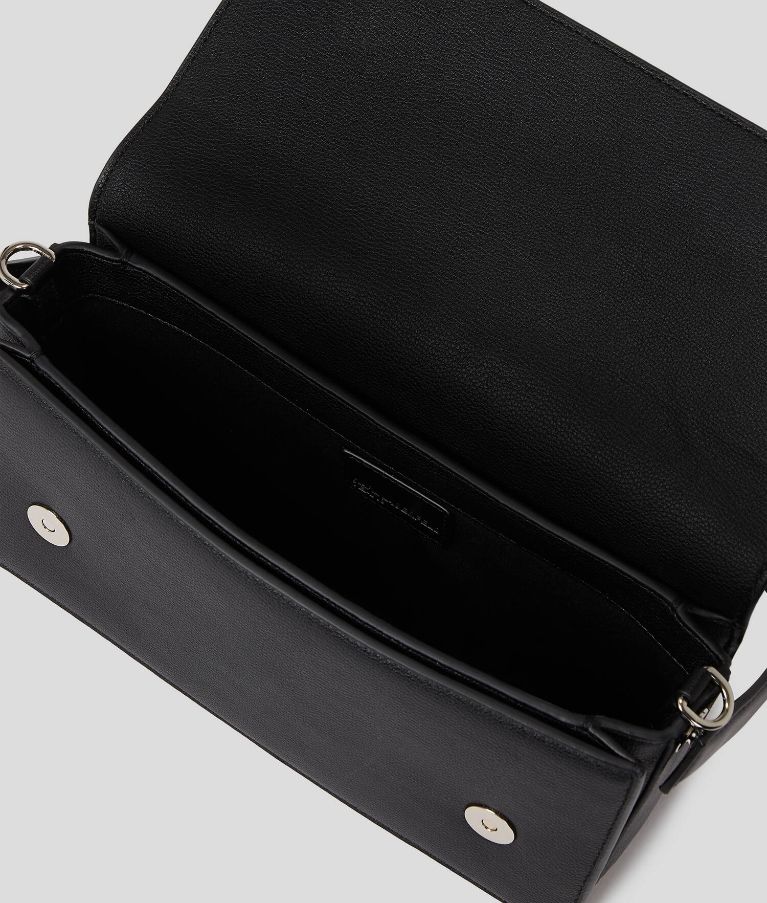SAC BANDOULIÈRE AVEC LOGO KLJ - Noir