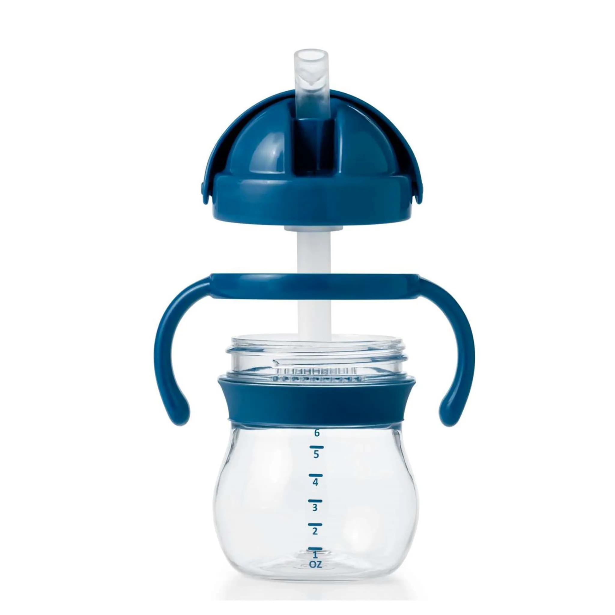 Oxo Tot Gobelet Avec Paille  6oz OXO Tot  - Marine