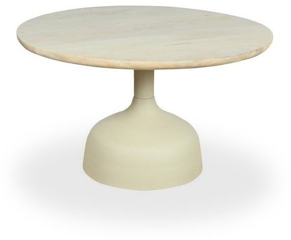 Salontafel Gebroken Wit  Elba ⌀70  x H40 cm