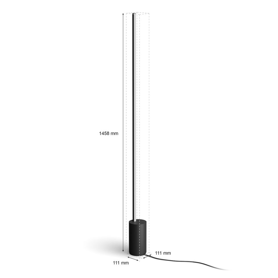 Philips Hue - Signe Gulvlampe - Gradient - White & Color Ambiance