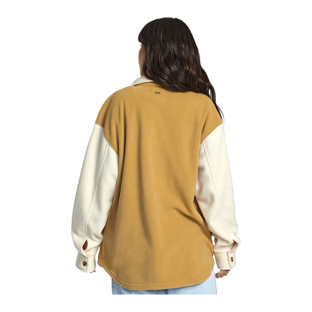 Rvca POLAR BIRDIE SHACKET - Surchemise Femme tan