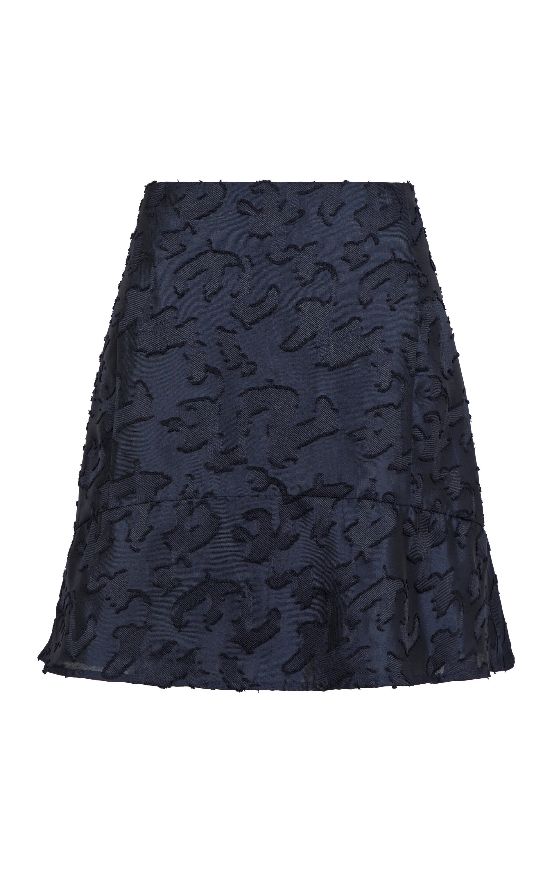 Neo Noir  Loui Artwork kort nederdel - Navy