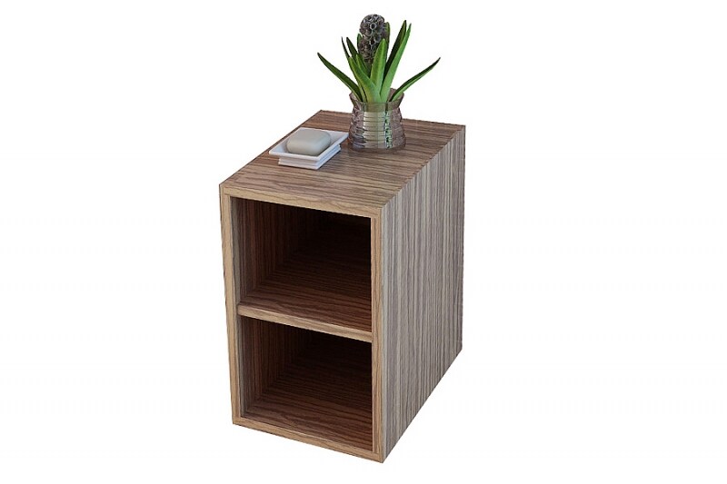 Jet-Line Bad-Mittelschrank Brixen in Zebra-Optik