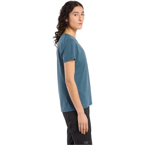 T-shirt randonnée ARC'TERYX TAEMA CREW SS W SERENE HEATHER