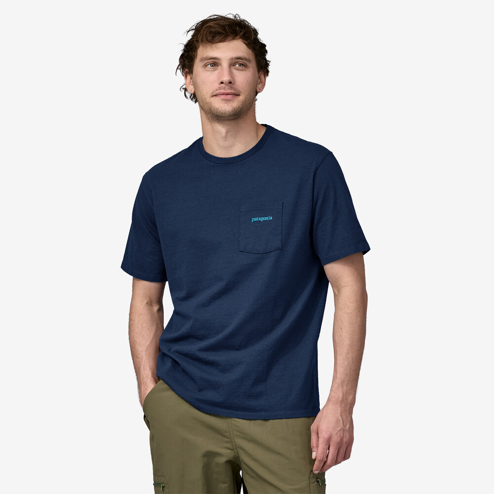 Herren Line Logo Ridge Pocket Responsibili-Tee