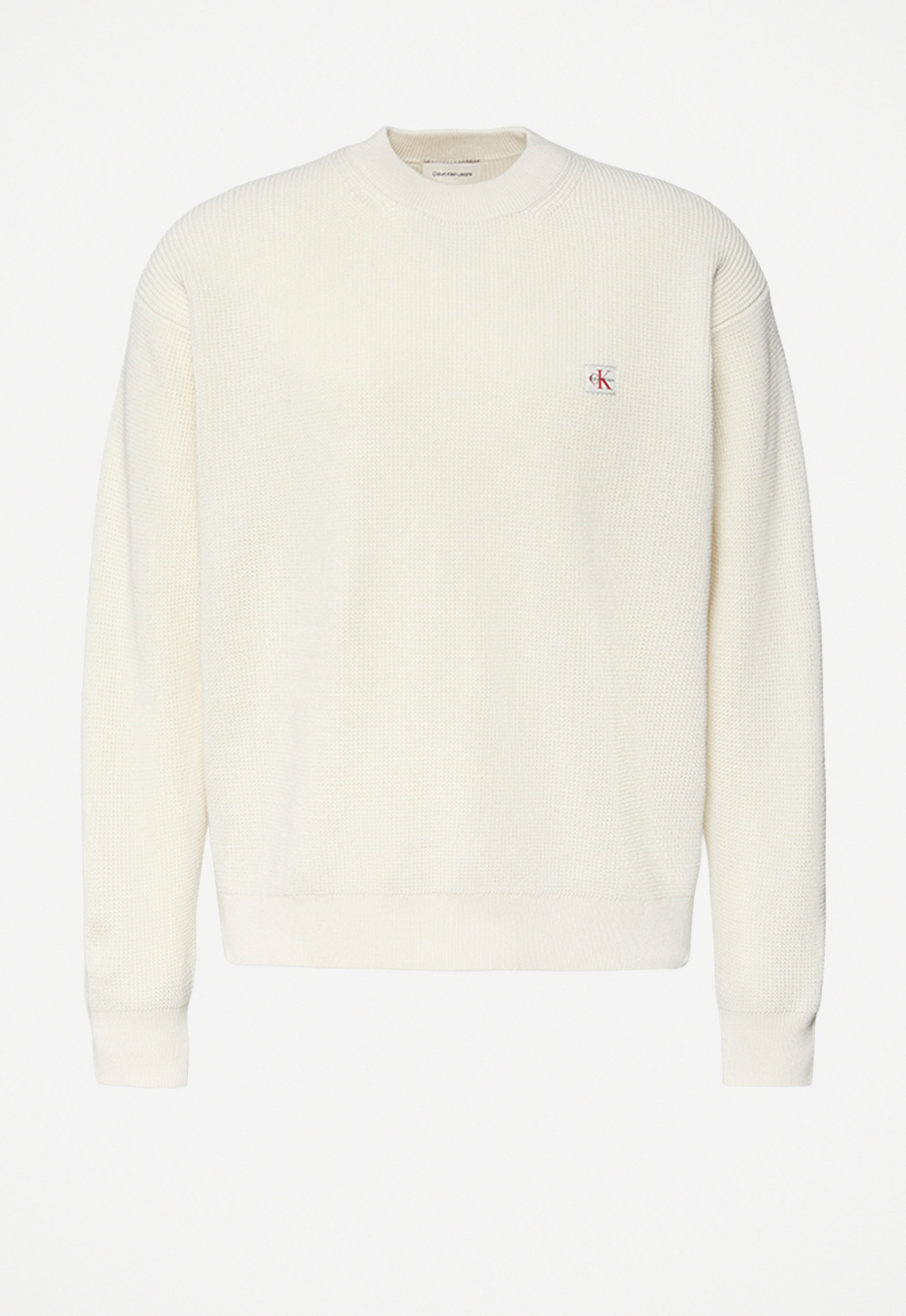 Calvin Klein Waffle Crewneck Trui