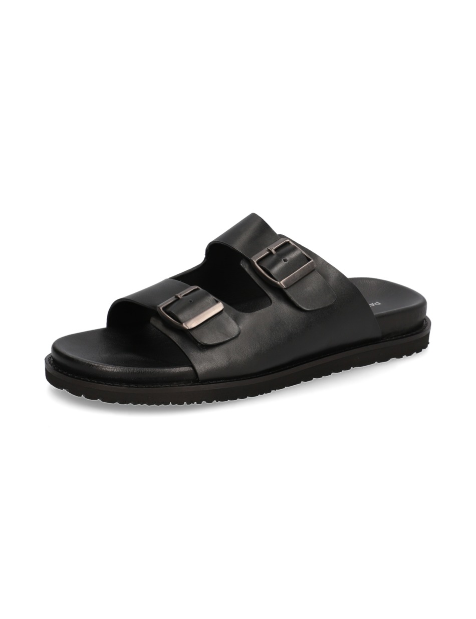 Glattleder Pantoffel