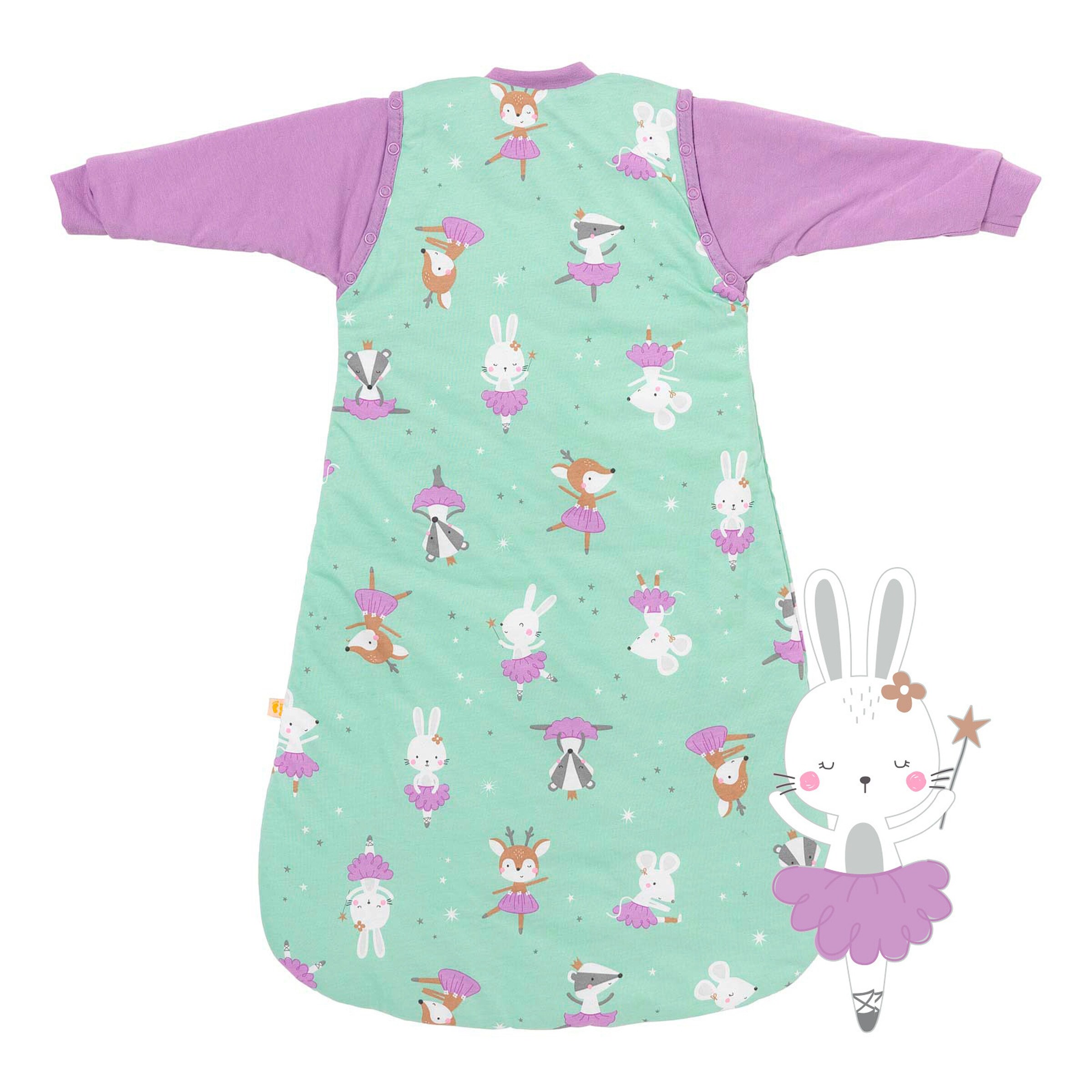 schlummersack Schlafsack ohne Füßen 2.5 Tog Ballerina