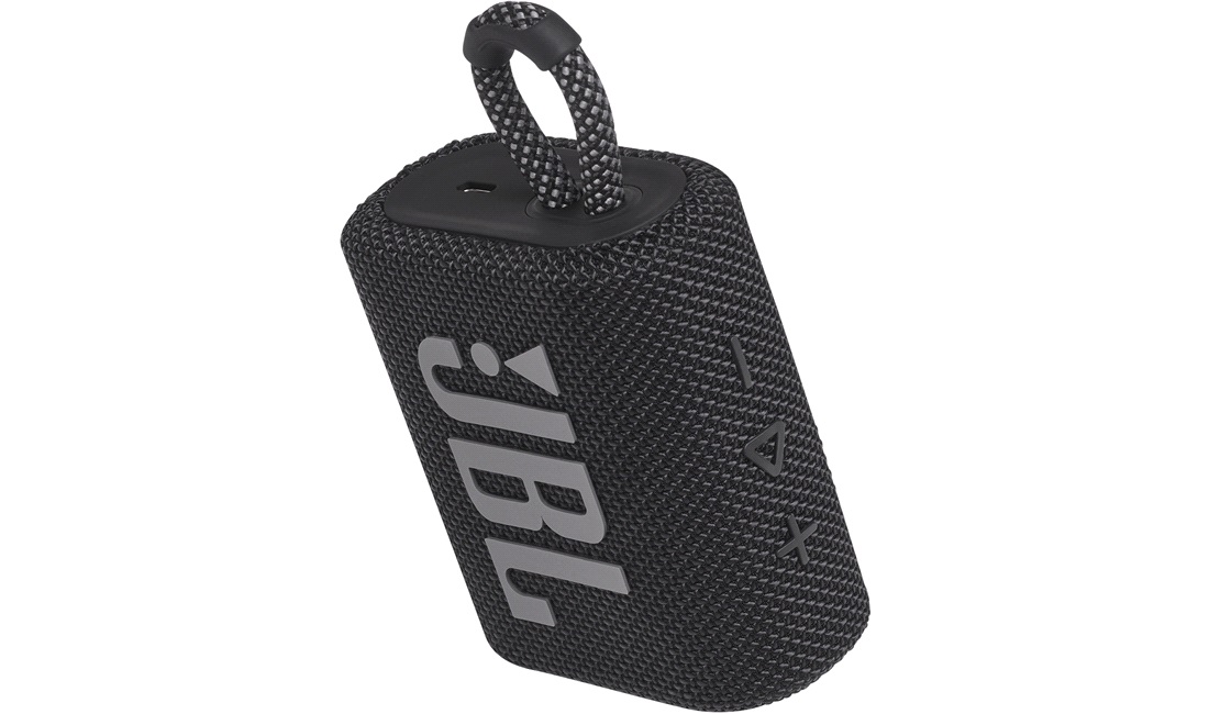 JBL Go3 BT Højttaler Black Vandtæt