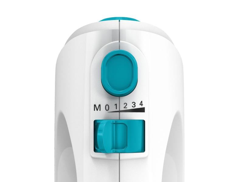 Bosch Handmixer MFQ2210D Weiss/Blau Handrührgerät