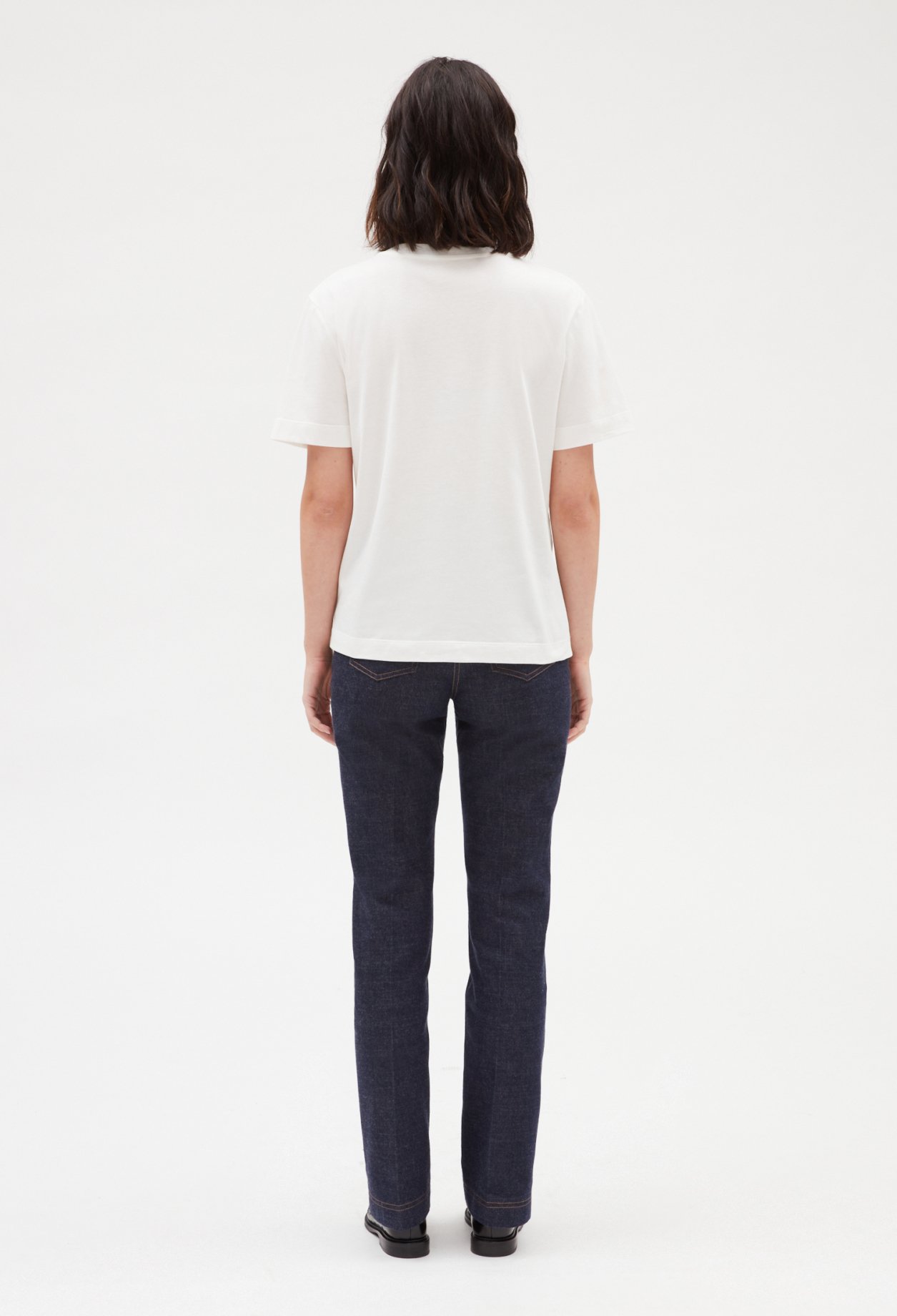 T-shirt manches courtes ecru