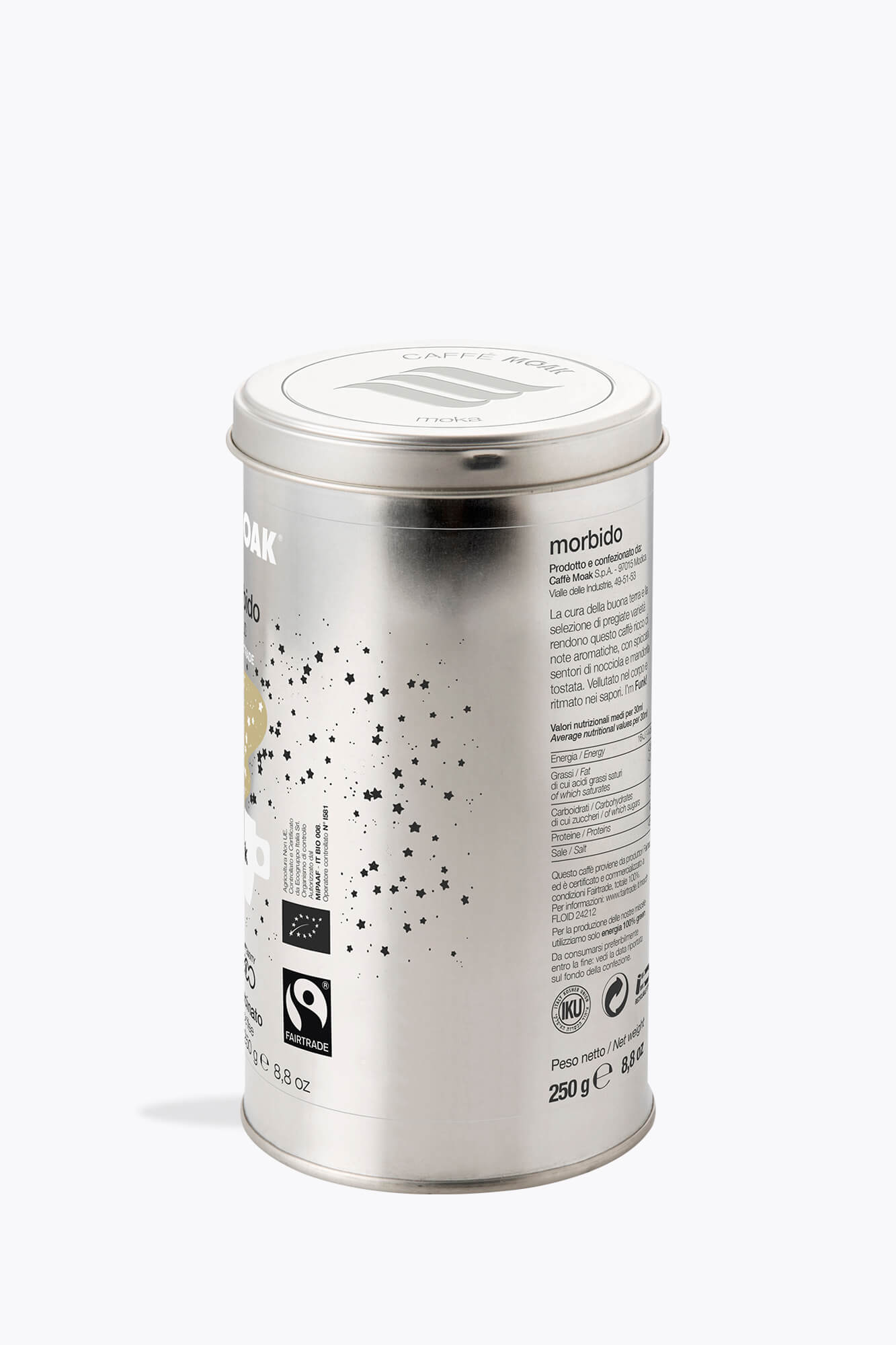 Caffè Moak Morbido Funk Bio 250g Dose