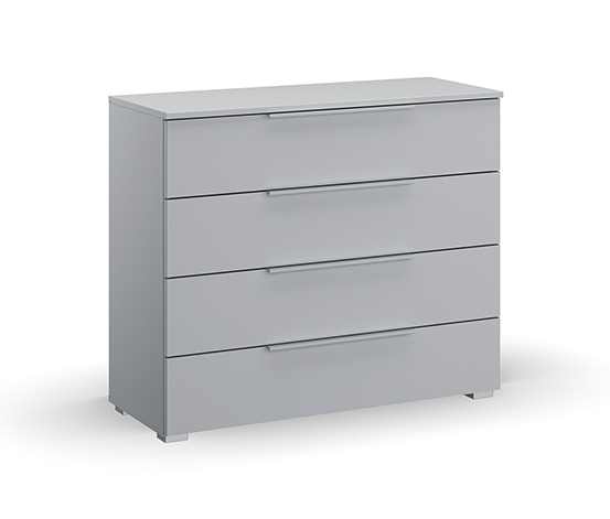 rauch Kommode »Monostar«, 4-türig, seidengrau