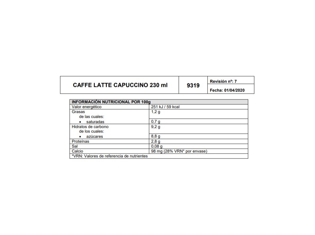 BEBIDA KAIKU CAFÉ CAPUCCINO 230ML