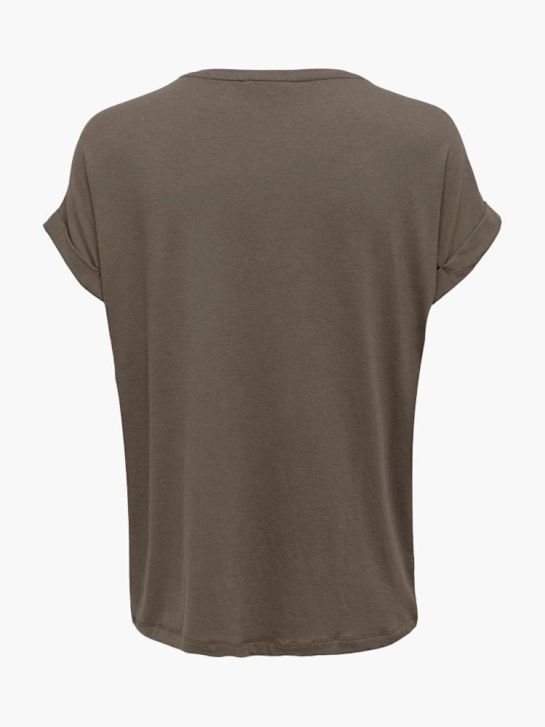 ONLY T-Shirt Braun