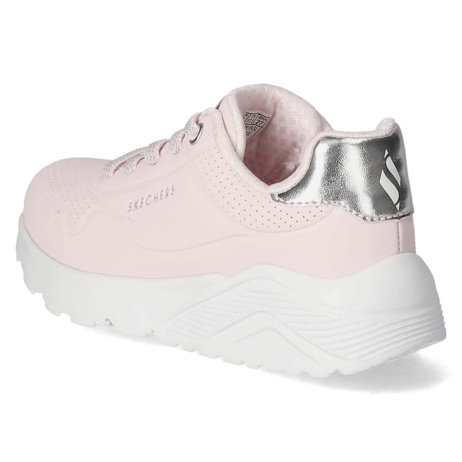 Skechers Low Sneaker METALLIC MODE - pink/silver