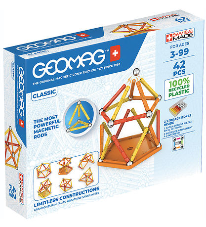 Geomag Magnets?t - Classic Recycled - 42 Dele