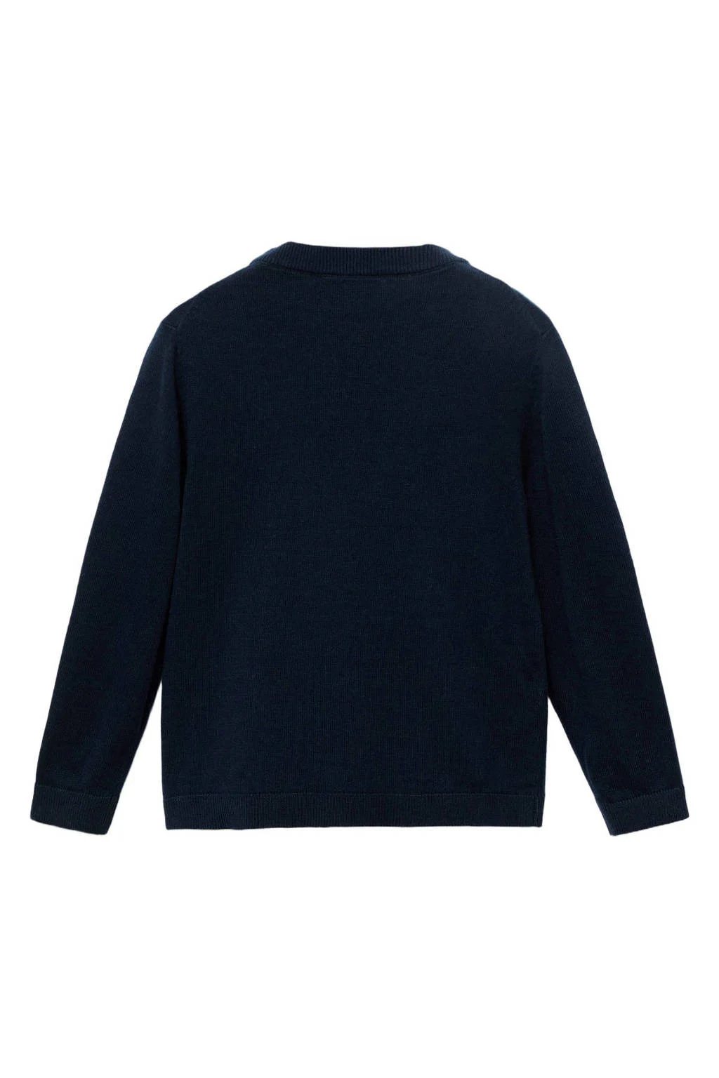Mango Kids trui marine gebreid