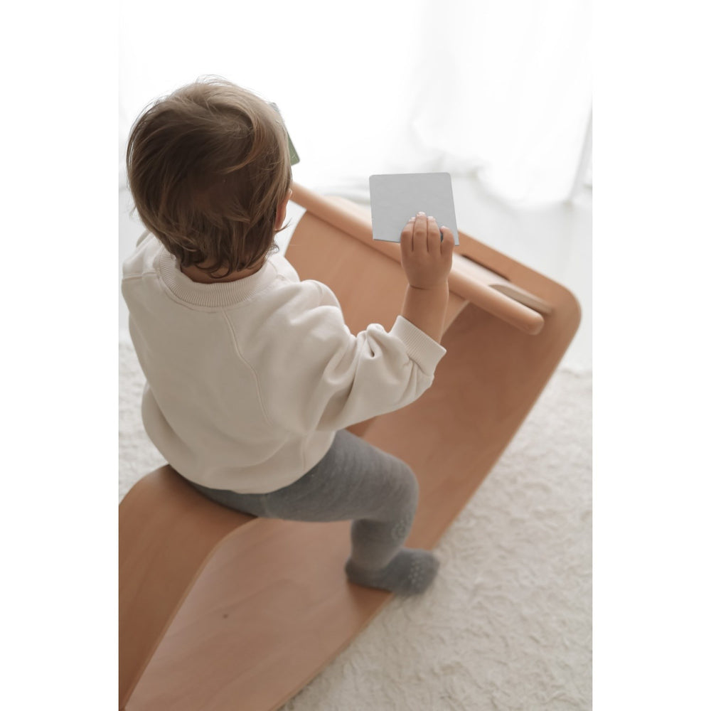 Køb Curve Lab Natural Rocking Horse